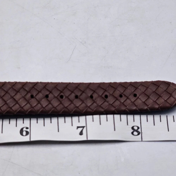 Joan Rivers Classics Quartz Watch With Gold Tone Case Brown Leather Strap - Picture 5 of 5